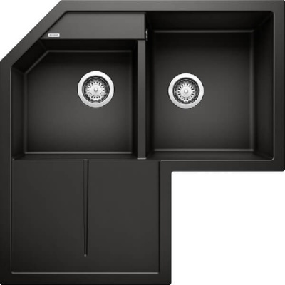 Мойка из силгр. Blanco METRA 9 E черный