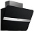 Вытяжка Falmec Silence FLIPPER NRS 85 inox vetro nero (800)
