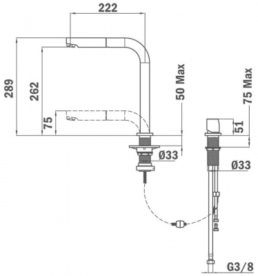 Смеситель Teka AUK 983