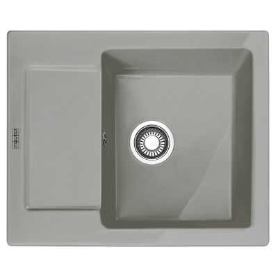 Мойка керамика Fraceram MRK 611-62 серый матовый Franke (124.0380.344)