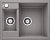 Мойка из силгр. Blanco METRA 6-F алюметаллик