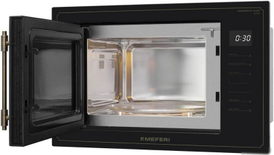Микроволновая печь Meferi MMO6025BK Retro