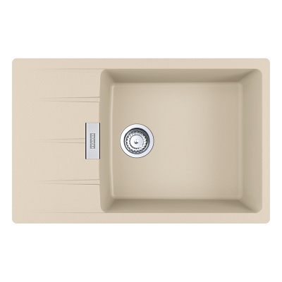 Мойка с сифоном гранит CNG 611-78 XL бежевый (в/у) Franke (114.0630.435)