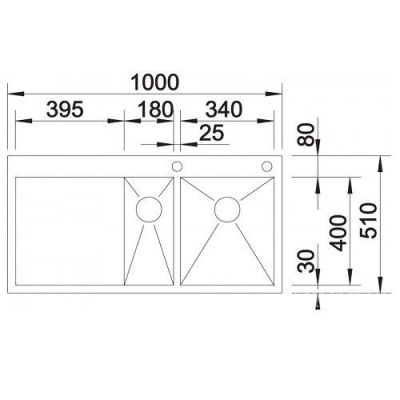 Мойка кухонная Blanco ZEROX 6 S-IF/A