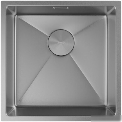 Кухонная мойка ZorG Zerox 44 U / IF Steel