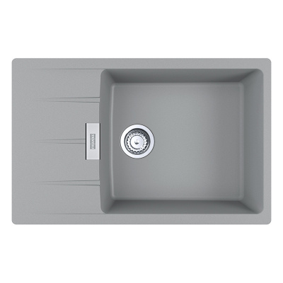 Мойка с сифоном гранит CNG 611-78 XL серый камень (в/у) Franke (114.0630.437)