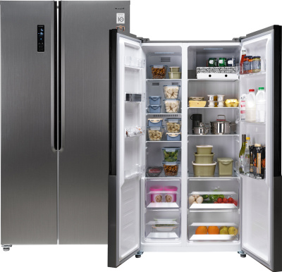 Холодильник (side by side) Weissgauff WSBS 500 NFX Inverter