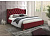Кровать SIGNAL ASPEN VELVET бордовый, 160/200