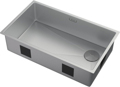 Кухонная мойка ZorG ZEROX 74 U / IF Side SF Zurinox Steel