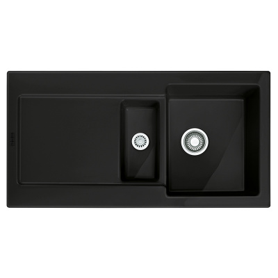 Мойка керамика Fraceram MRK 651-100 черный матовый Franke (124.0380.341)