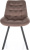 Стул Signal Monti Velvet Bluvel 38 (капучино/черный)
