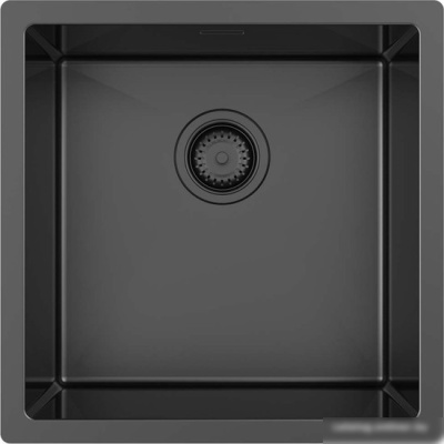 Кухонная мойка ZorG ZRN 4545 Premium PVD Gunblack
