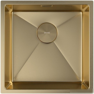 Кухонная мойка ZorG Zerox 44 U / IF PVD Gold