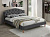 Кровать SIGNAL CHLOE VELVET BLUVEL 14 серый/дуб, 160/200 New