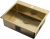 Кухонная мойка ZorG Zerox 59 IF PVD Gold Кухонная мойка ZorG Zerox 59 IF PVD Gold