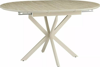 Кухонный стол Signal Gaston ceramic 100-135/100 (травертин/кашемир)