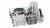 Встраиваемая посудомоечная машина Bosch SMV44GX00R Встраиваемая посудомоечная машина Bosch SMV44GX00R