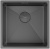 Кухонная мойка ZorG Zerox 44 U / IF Zurinox PVD Gunblack Кухонная мойка ZorG Zerox 44 U / IF Zurinox PVD Gunblack