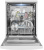 Отдельностоящая посудомоечная машина Meferi MDW6062WH FS Light Отдельностоящая посудомоечная машина Meferi MDW6062WH FS Light