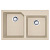 Мойка с сифоном гранит UBG 620-78 бежевый Franke (114.0574.900)