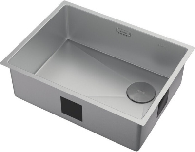 Кухонная мойка ZorG Zerox 59 U / IF Side SF Zurinox Steel