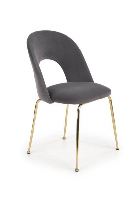 Стул SIGNAL WENUS VELVET карри/черный New