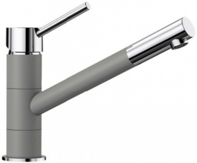 Смеситель BLANCO KANO алюметаллик/хром