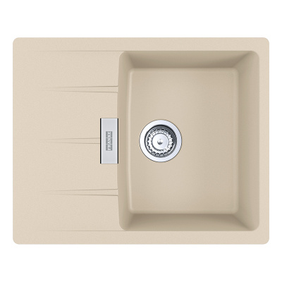 Мойка с сифоном гранит CNG 611-62 бежевый (в/у) Franke (114.0630.419)