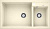 Мойка из силгр. Blanco METRA 9 жасмин