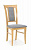 Стул HALMAR SYLWEK1 т.орех/ткань Torent Beige