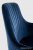 Стул с подлокотниками Signal Apple Velvet Bluvel 86 (синий/черный)