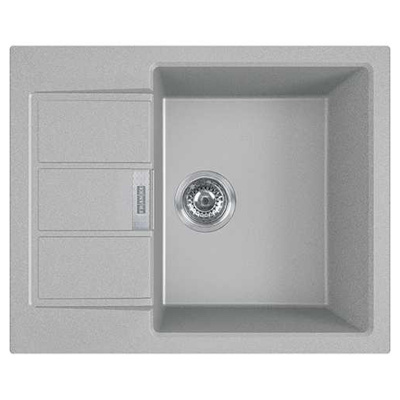 Мойка с сифоном тектонайт S2D 611-62 серый Franke (143.0627.383)