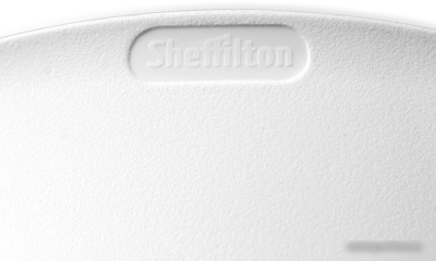 Стул Sheffilton SHT-ST19/S37 (белый/хром лак)