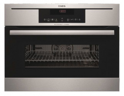 Компактный духовой шкаф AEG KM5840302M