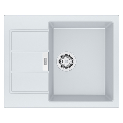 Мойка с сифоном тектонайт S2D 611-62 белый Franke (143.0627.382)