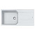 Мойка с сифоном гранит UBG 611-100 XL белый Franke (114.0574.933)