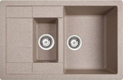 Мойка из тегр. Teka ASTRAL 60 B-TG песочный без клапана-автомата