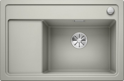 Мойка из силгр. Blanco ZENAR XL 6S Compact жемчужный чаша справа, доска стекло