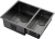 Кухонная мойка ZorG Zerox 58-2 U / IF-R PVD Gunblack Кухонная мойка ZorG Zerox 58-2 U / IF-R PVD Gunblack