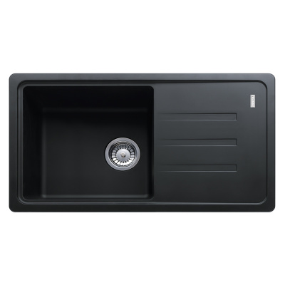 Мойка с сифоном гранит BSG 611-78 графит оборотная Franke (114.0375.040)