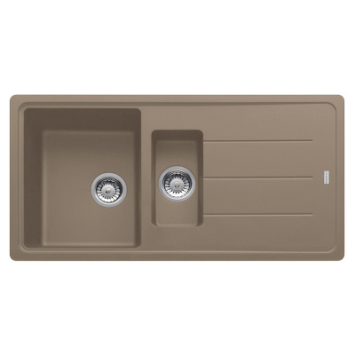 Мойка с сифоном гранит BFG 651 миндаль Franke (114.0365.397)