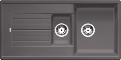 Мойка из силгр. Blanco ZIA 6 S темная скала