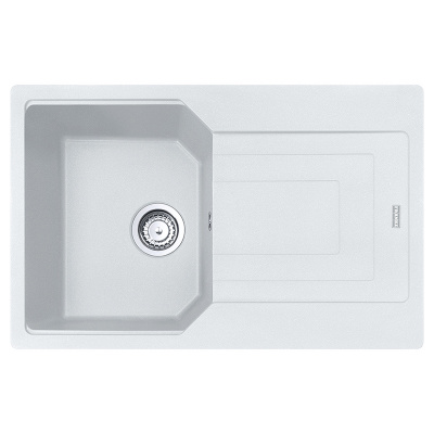 Мойка с сифоном гранит UBG 611-78 белый Franke (114.0574.943)