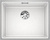 Мойка из силгр. Blanco SUBLINE 500-IF белая