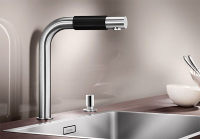 Смеситель Blanco SAGA нержавейка