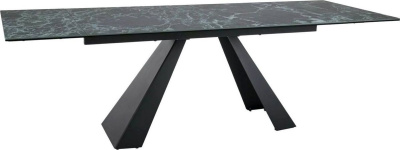 Кухонный стол Signal Salvadore ceramic SALVADORETVC160 (морской/черный матовый)