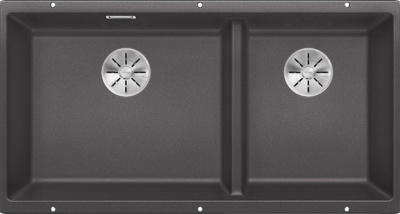 Мойка из силгр. Blanco SUBLINE 480/320-U темная скала