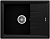 Мойка из тегр. Teka STONE 45 S-TG 1B 1D черный металлик (ручной слив)