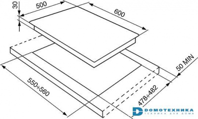 Газовая панель Smeg SPR864RAGH