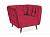 Кресло SIGNAL CASTELLO VELVET 1 Bluvel59, бордовый